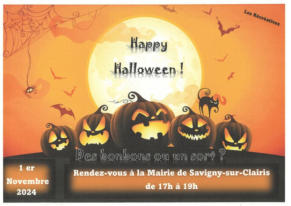 Happy Halloween par les Récréatives