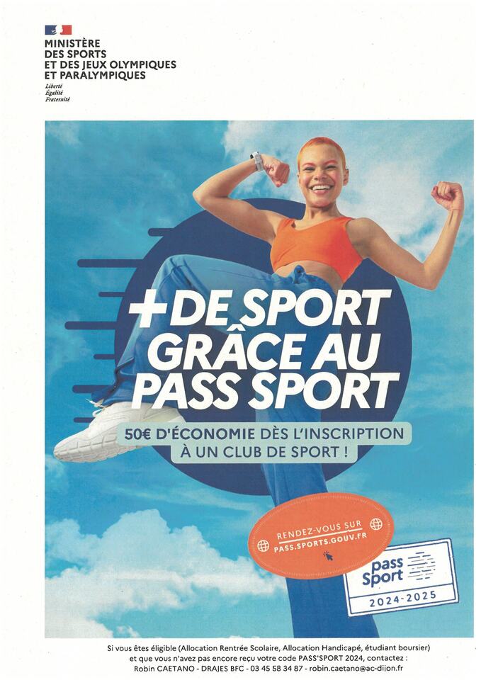 Infos Pass Sport